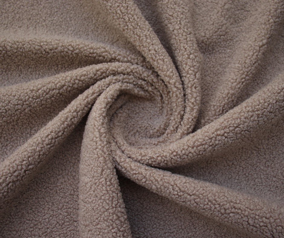 Tissu bouclette