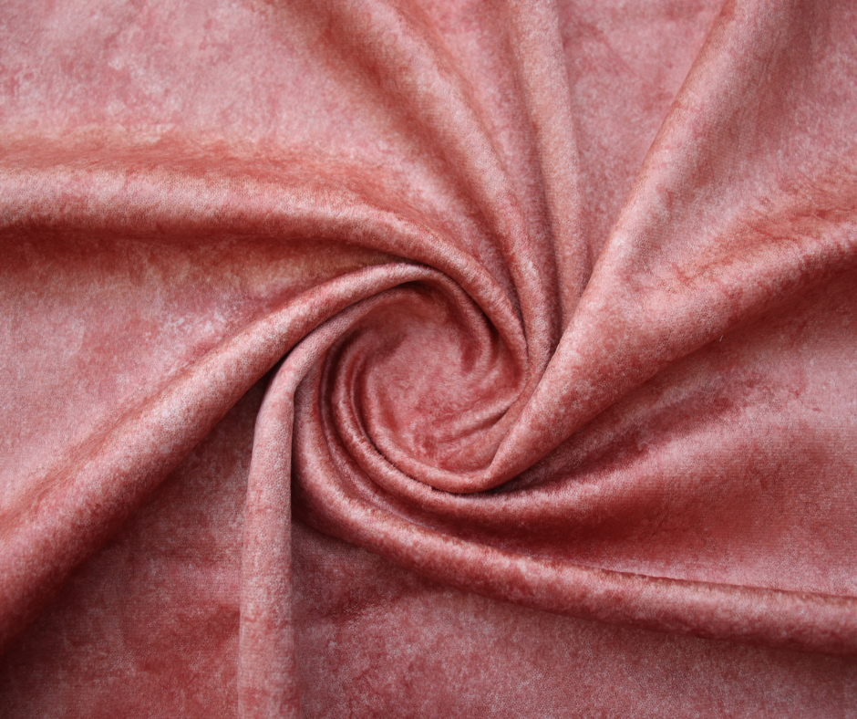 Tissu velours embossé