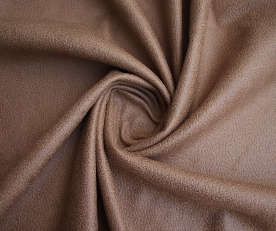 Tissu velours aspect cuir