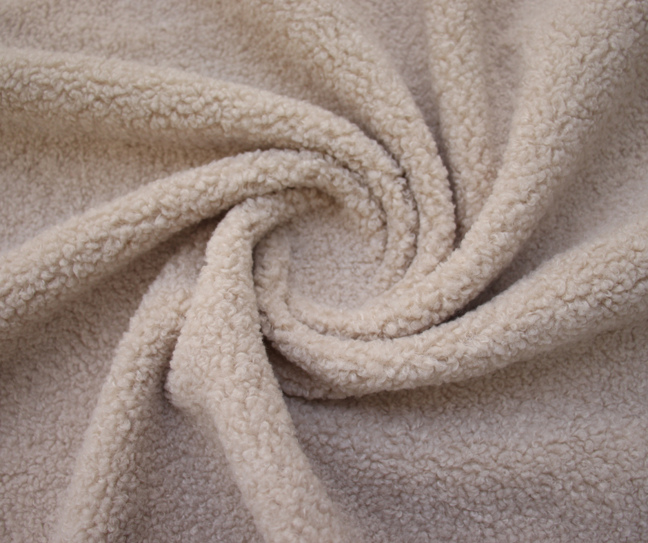 Tissu bouclette