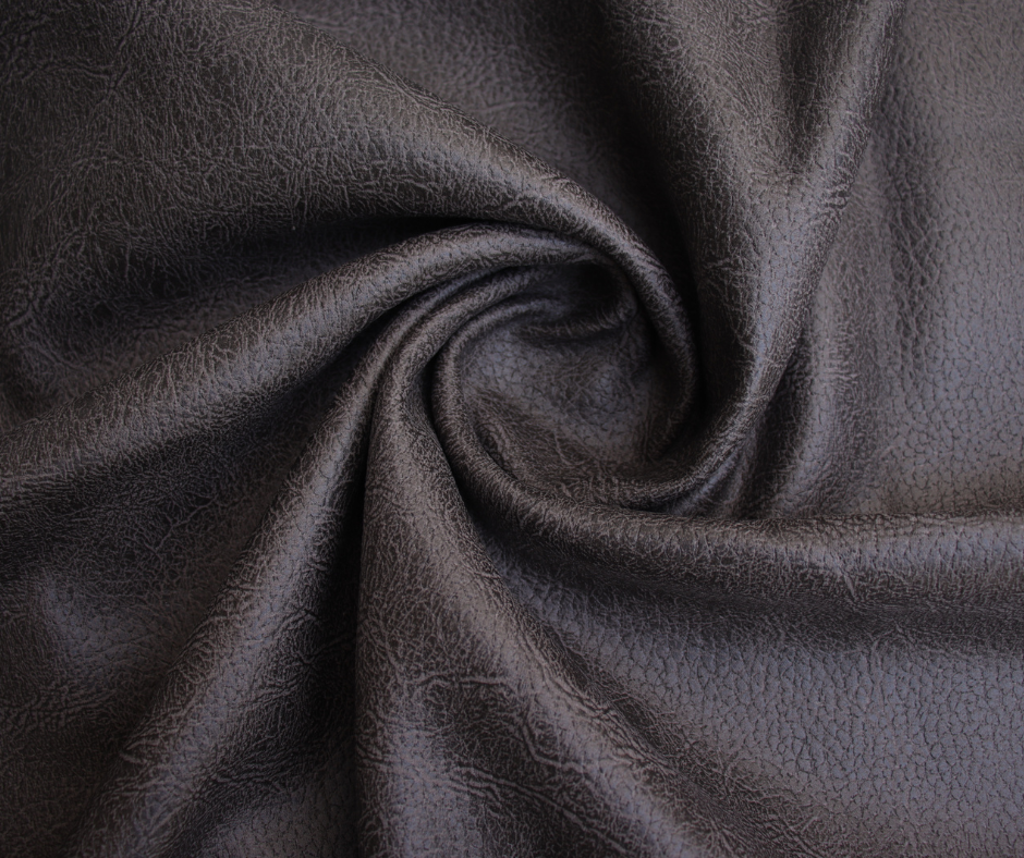 tissu velours aspect cuir