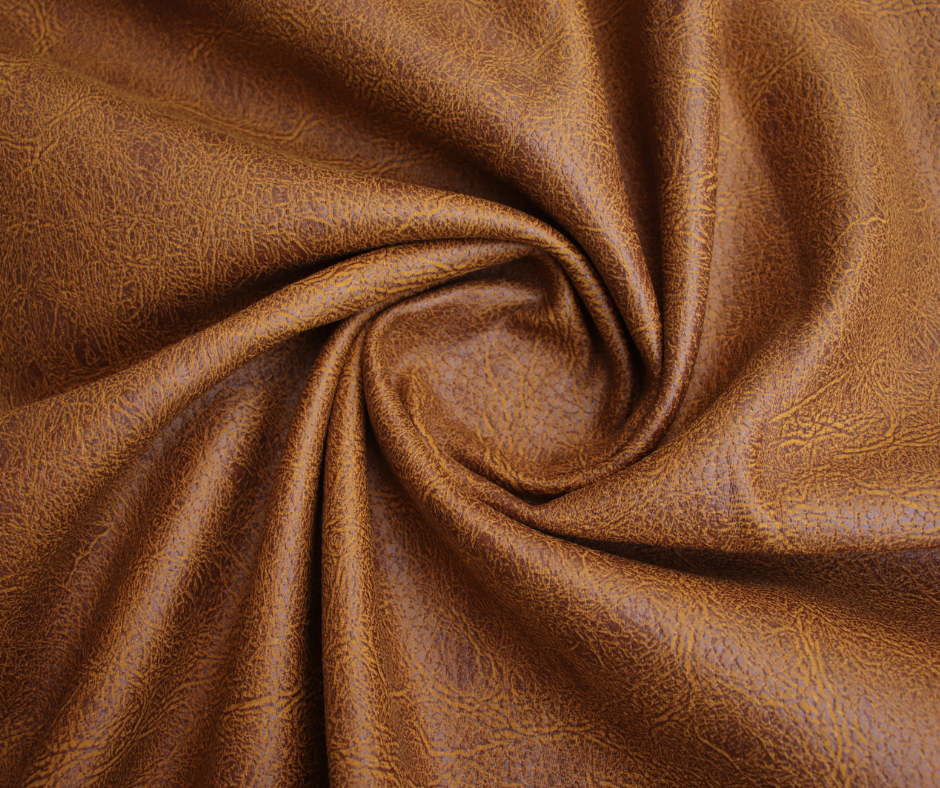 tissu velours aspect cuir